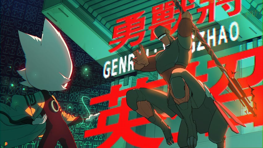 yi and general yingzhao (nine sols) drawn by shak_(gongi)
