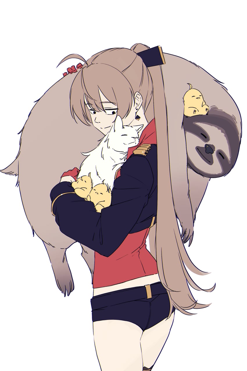 manjuu and jean bart (azur lane) drawn by hatski.sin