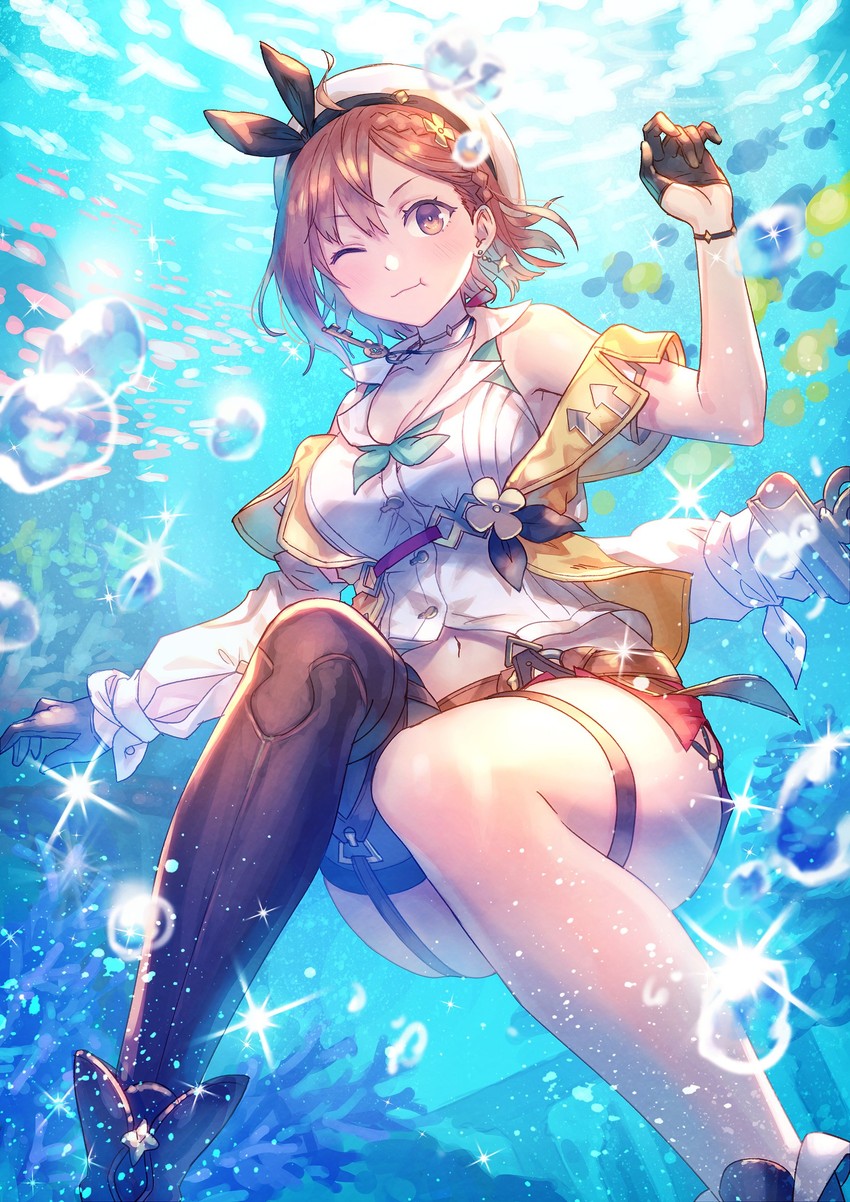 reisalin stout (atelier and 2 more) drawn by anbe_yoshirou