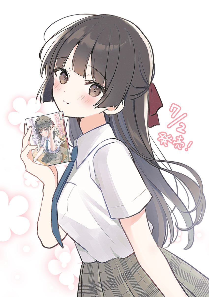 kanagi nagi (uchi no seiso-kei iinchou ga katsute chuunibyou idol datta koto wo ore dake ga shitteiru.) drawn by yugaa