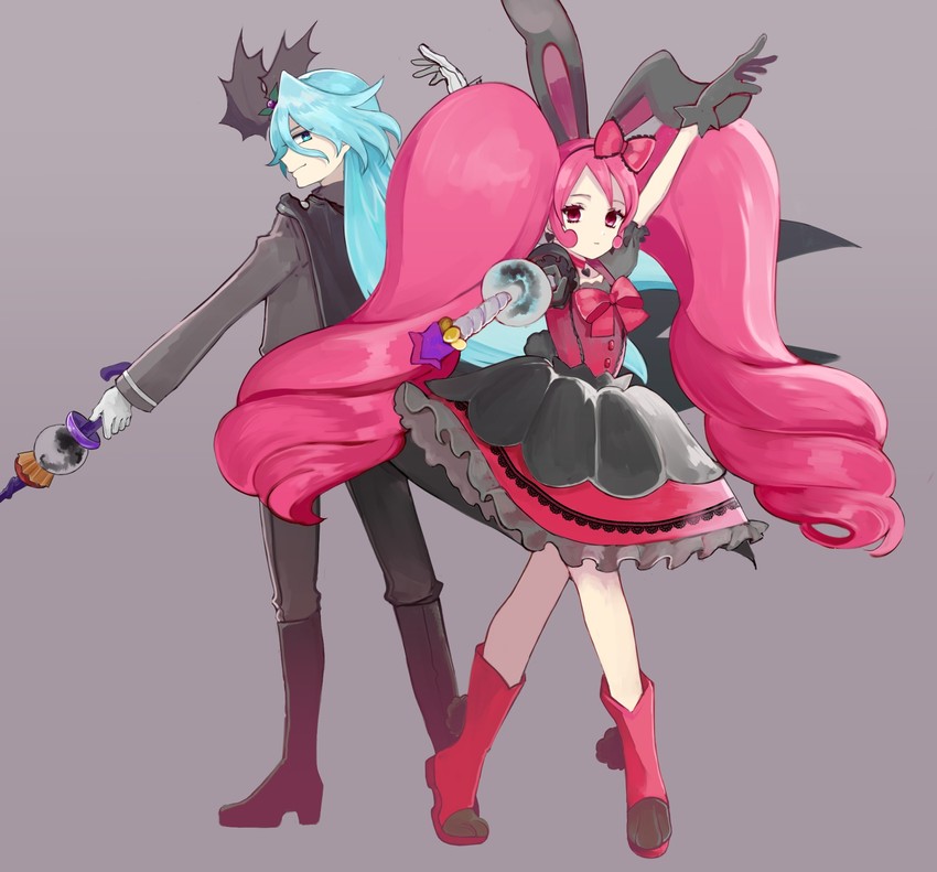 usami ichika, cure whip, and julio (precure and 1 more) drawn by shimotsuki_(ichiruki)