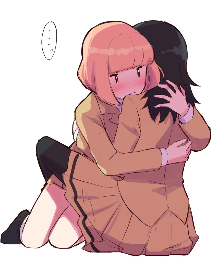 kuroki tomoko and uchi emiri (watashi ga motenai no wa dou kangaetemo omaera ga warui!) drawn by nokonoko_(a0dddd)