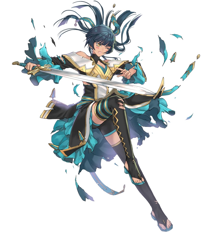 athena (fire emblem and 2 more) drawn by kuroba.k