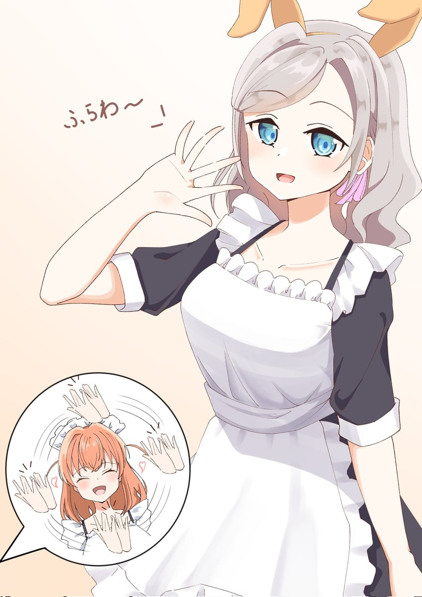 hinoshita kaho and ceras yanagida lilienfeld (love live! and 1 more) drawn by corocoro567