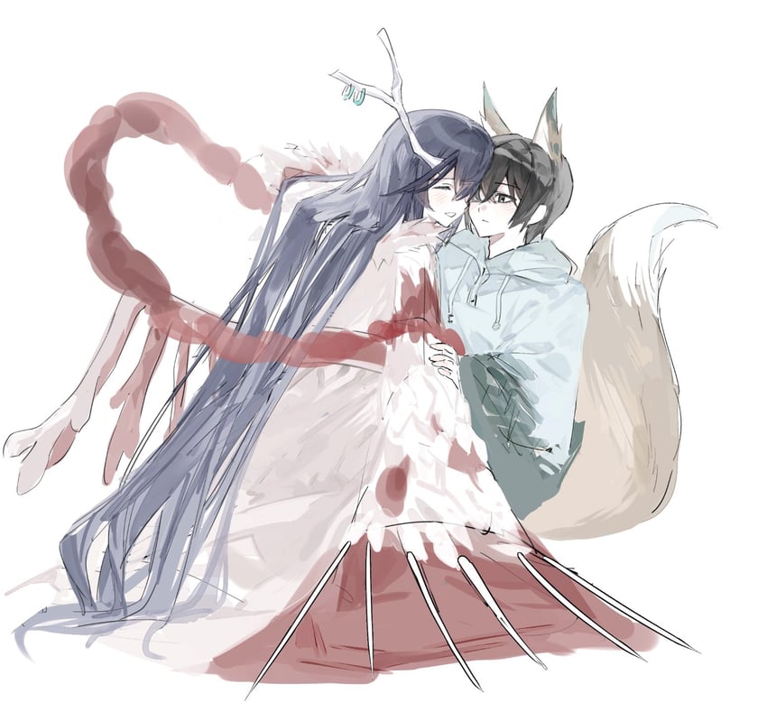 yi sang and hong lu (project moon and 1 more) drawn by bochishiraita