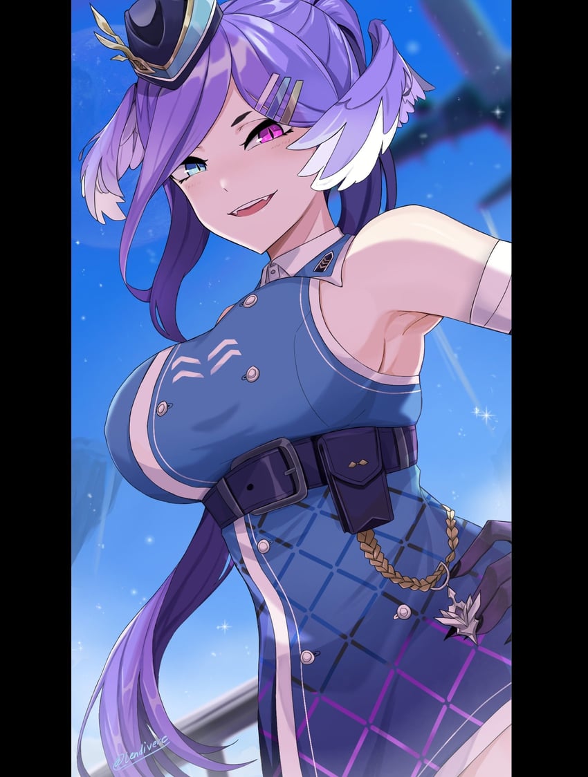 selen tatsuki (nijisanji and 1 more) drawn by lendivere