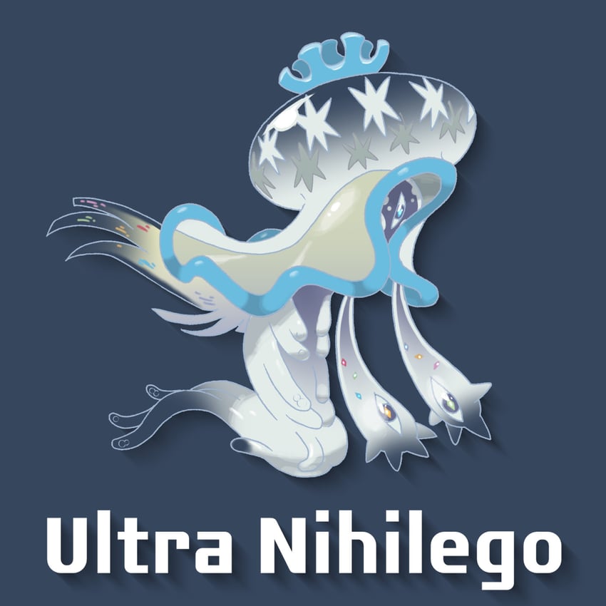 nihilego (pokemon) drawn by go-lurk