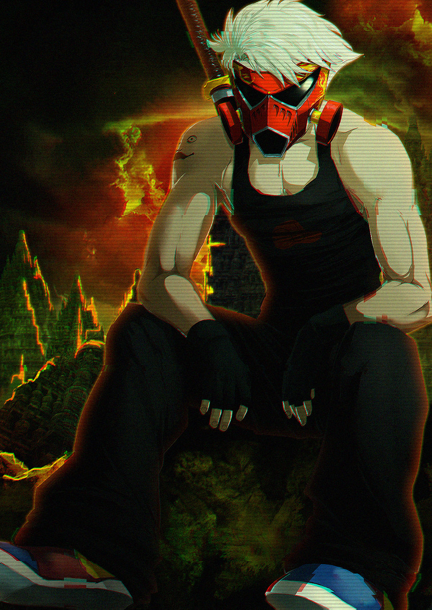 dirk strider (homestuck) drawn by schouher