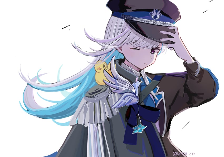 lize helesta and sebastian piyodore (nijisanji) drawn by pipipi_err
