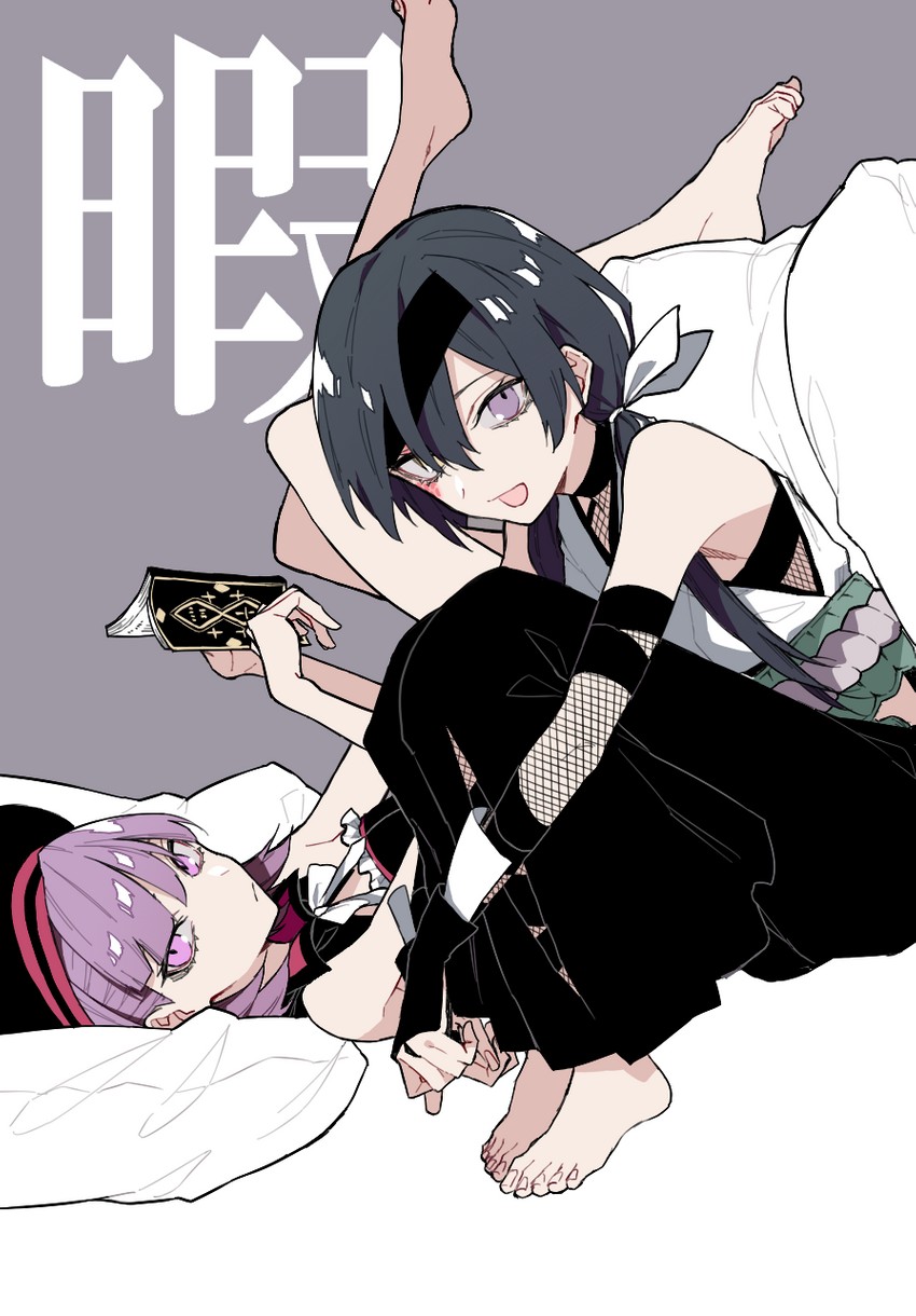 helena blavatsky and mochizuki chiyome (fate and 1 more) drawn by kofunami_nana