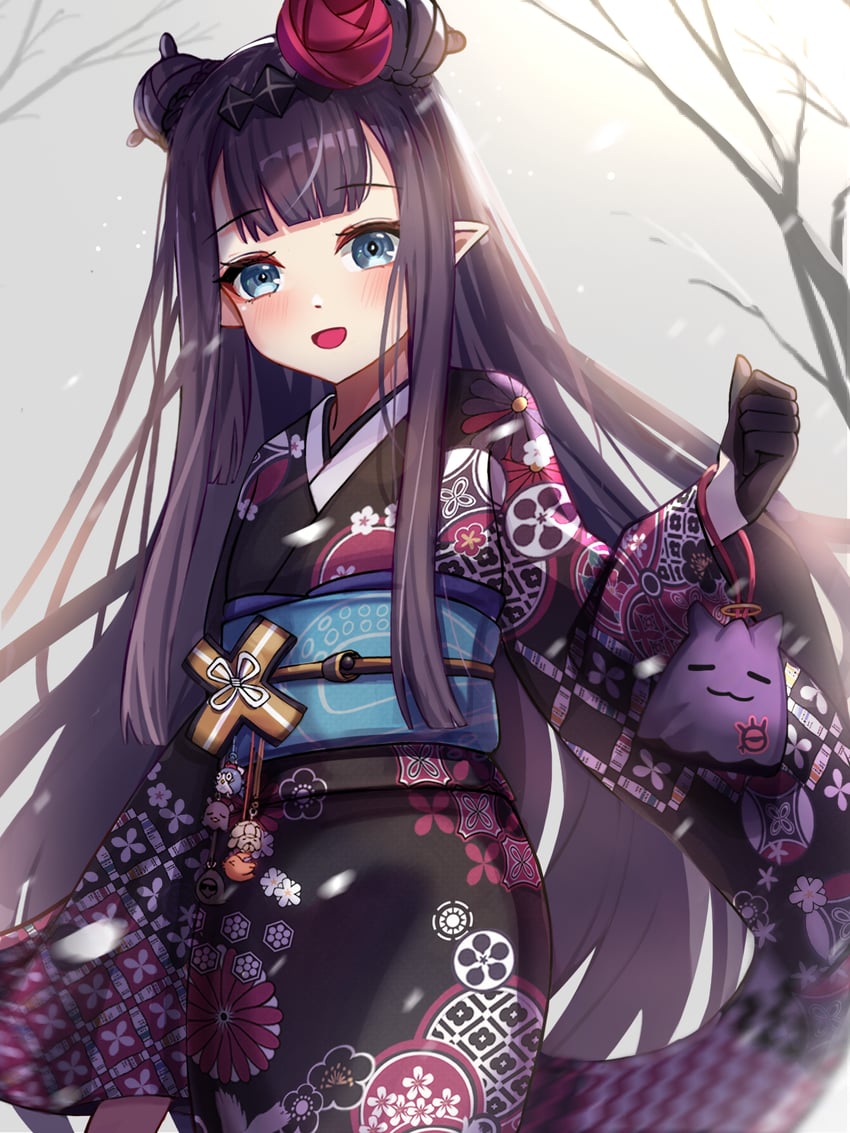 ninomae ina'nis and takodachi (hololive and 1 more) drawn by mikaso_(micylu0117)