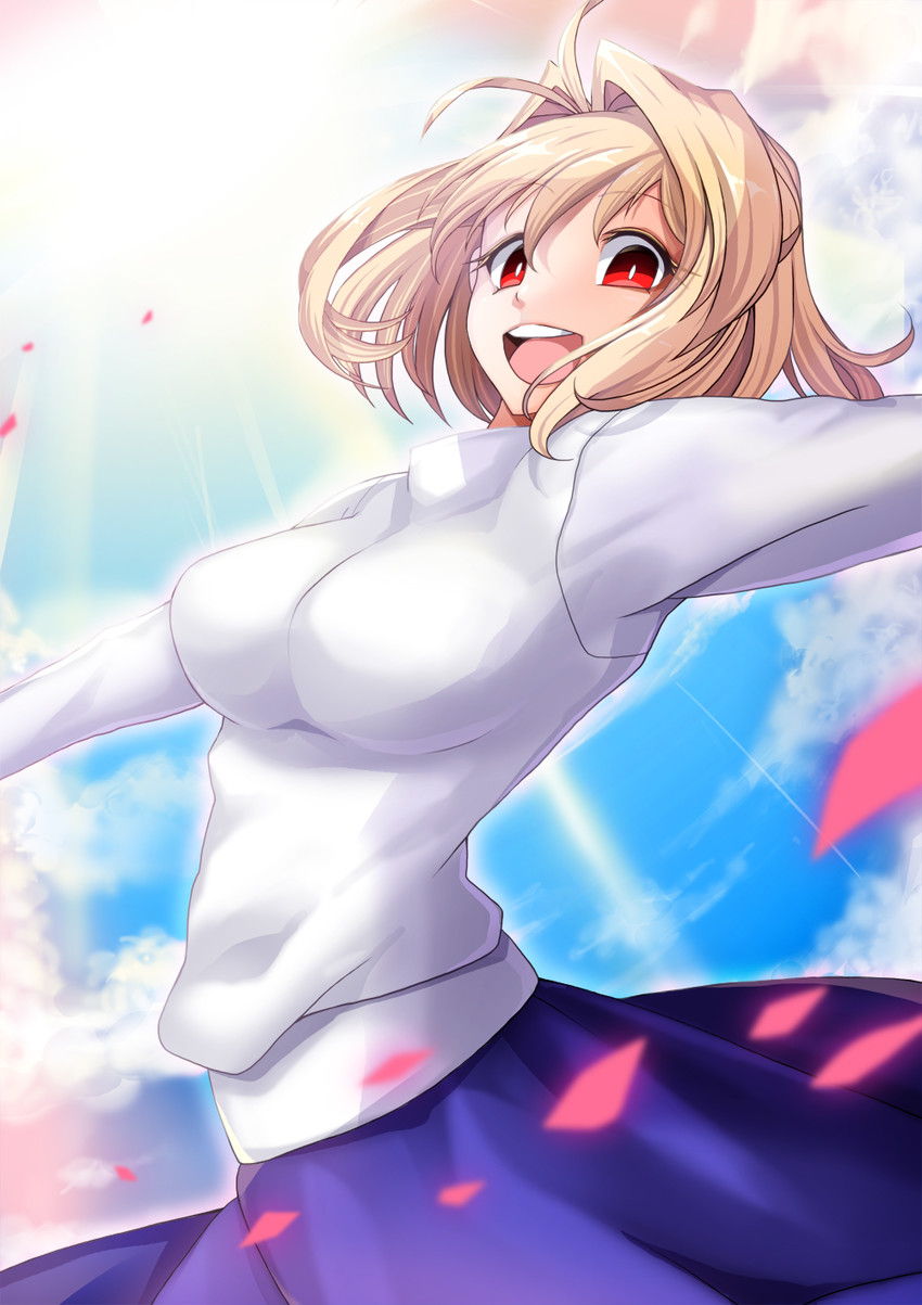 arcueid brunestud (tsukihime and 1 more) drawn by miton_(caramel_choco)