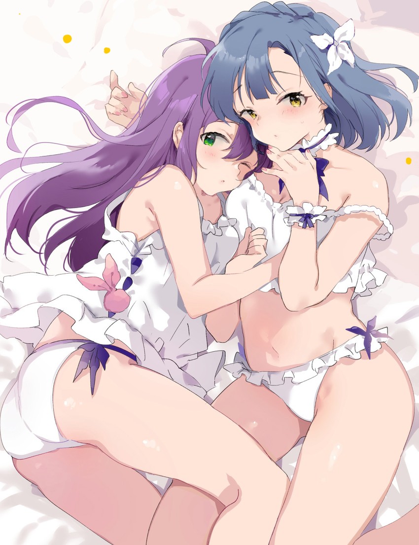 nanao yuriko and mochizuki anna (idolmaster and 2 more) drawn by nonoyama