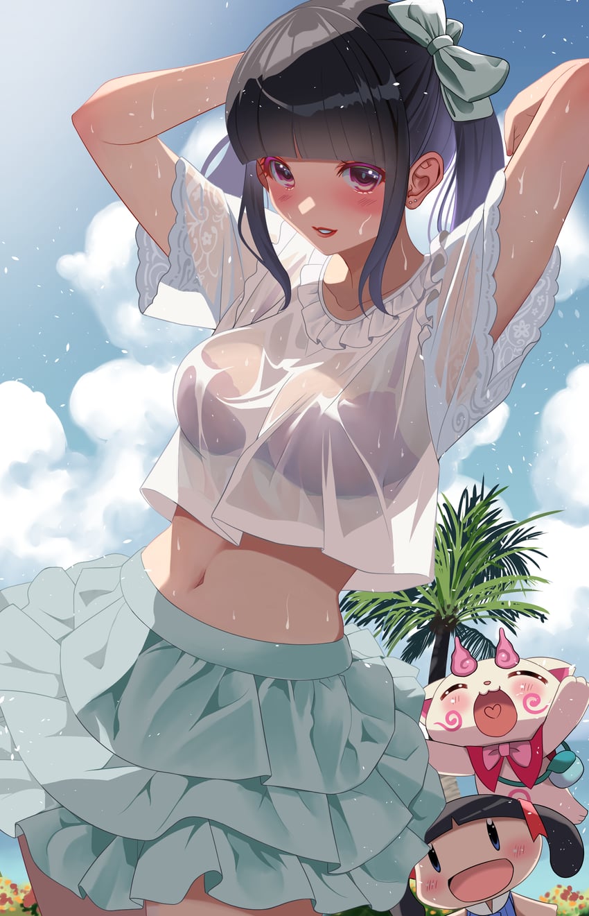 tamura yukari and komami (real life and 1 more) drawn by akihiro0920