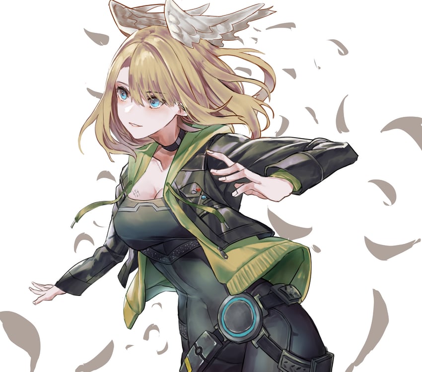 eunie (xenoblade chronicles and 1 more) drawn by mochigana