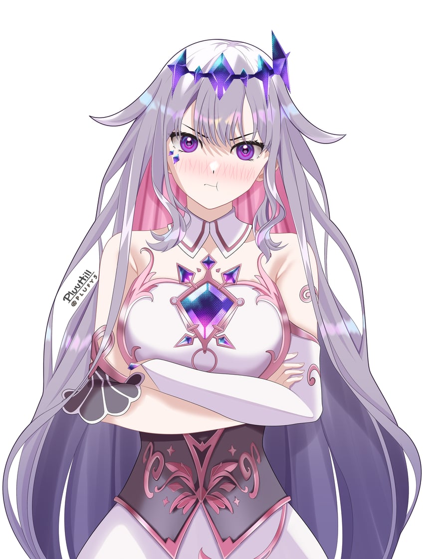 koseki bijou (hololive and 1 more) drawn by pluv_hill