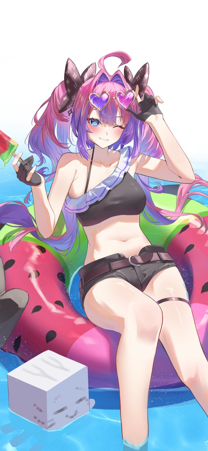 kikirara vivi (hololive and 2 more) drawn by pendora1022