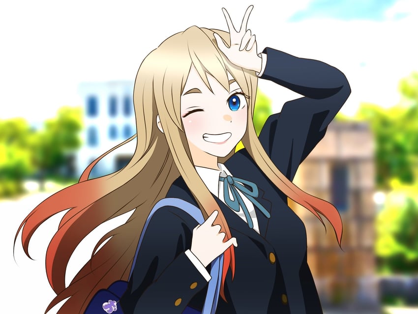 kotobuki tsumugi and kitagawa marin (k-on! and 1 more) drawn by nekonopapa