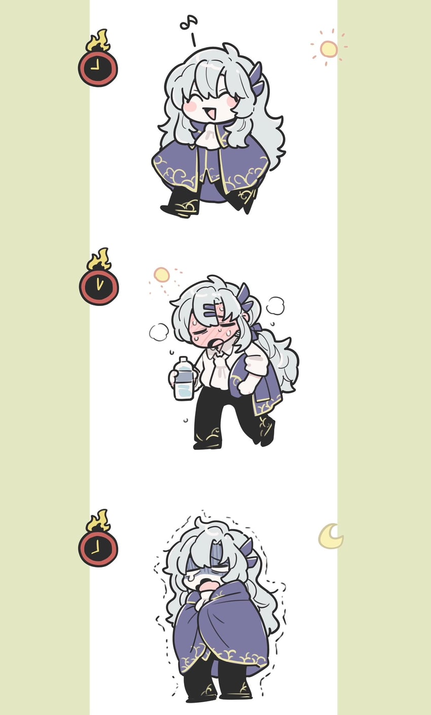 dante and argalia (project moon and 2 more) drawn by kojocho05