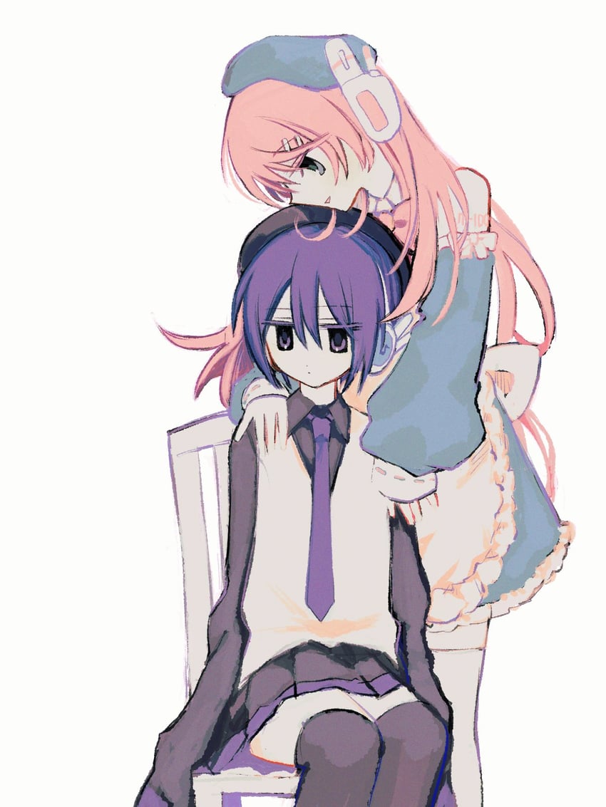 utane uta and momone momo (utau) drawn by kajuu_(maimai_maimaa)