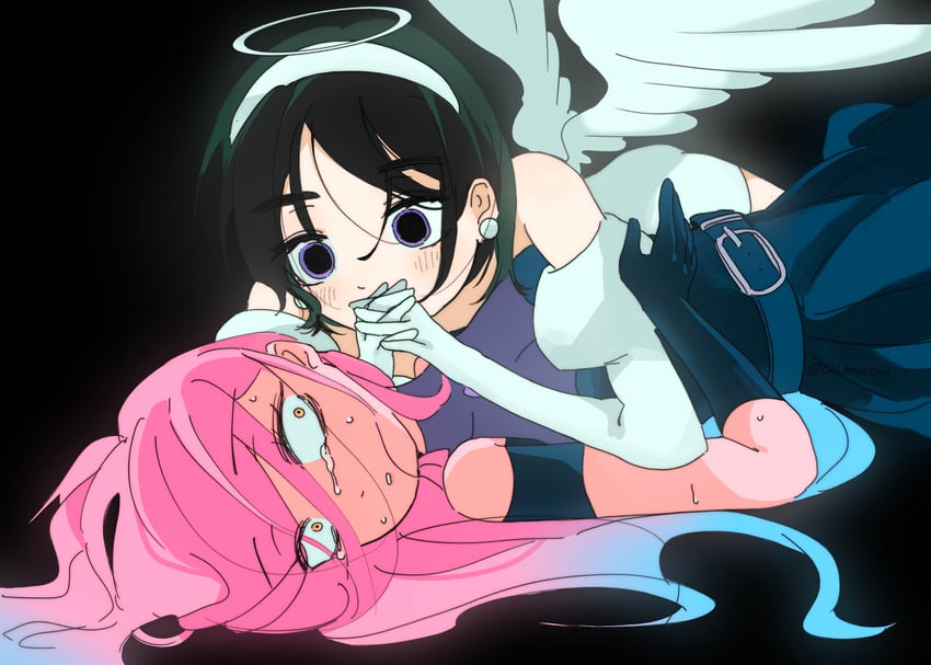 sua and mizi (alien stage) drawn by coldmeow
