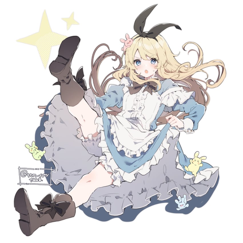 alice (alice's adventures in wonderland) drawn by ikeuchi_tanuma