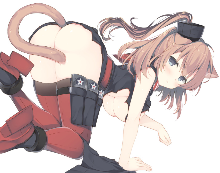 saratoga and saratoga mk ii (kantai collection) drawn by miko_(royal_milk)