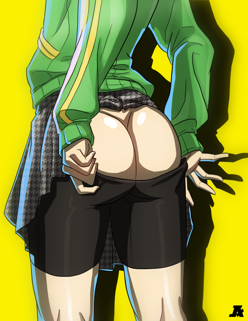 satonaka chie (persona and 1 more) drawn by ponpu_(pumpkinsinclair)