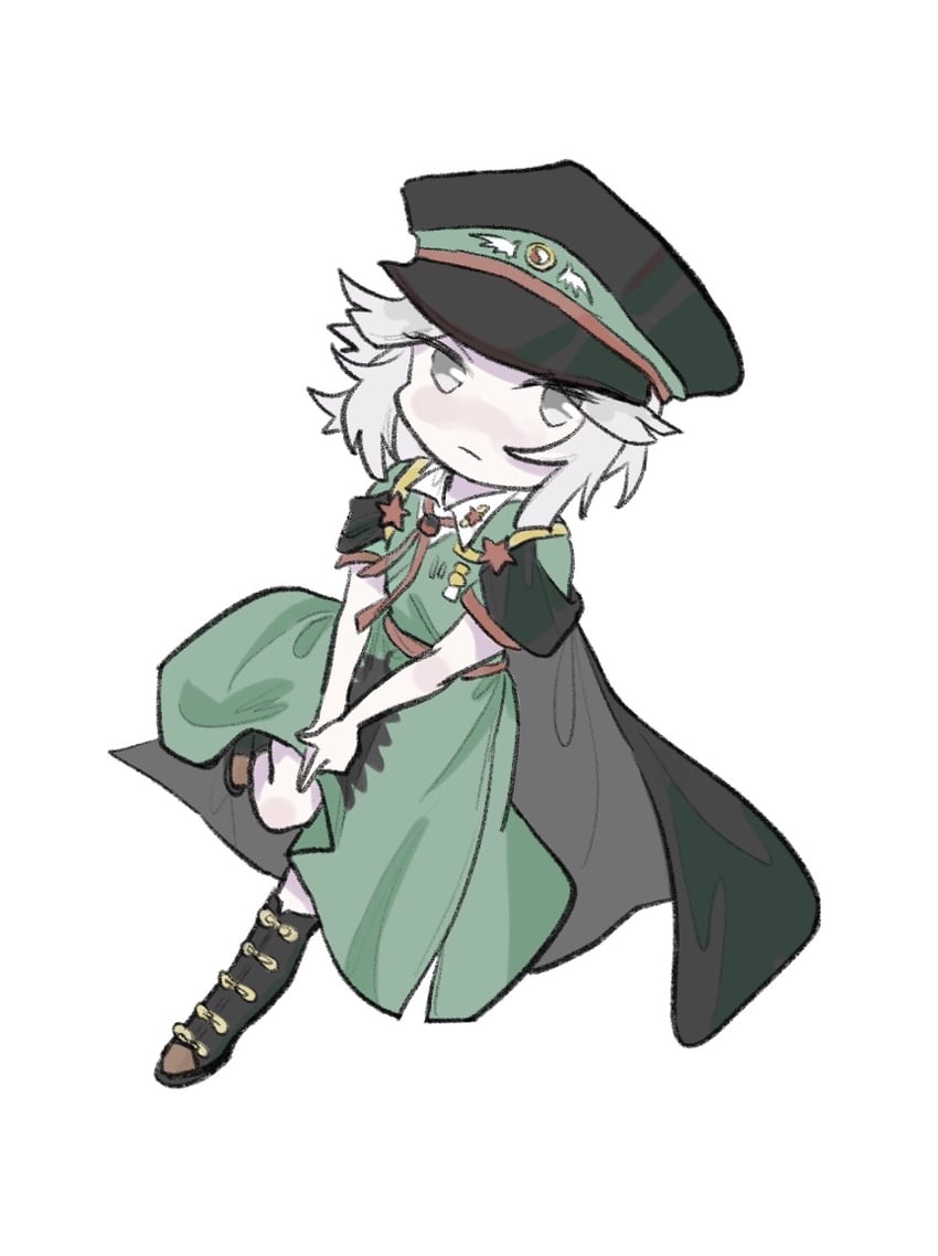 fujiwara no shirogane no sanra (len'en) drawn by jishixingle1029