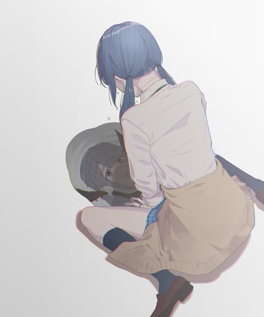 kasane ao (mahou shoujo madoka magica and 1 more) drawn by 596_(_gokuraku_joudo)
