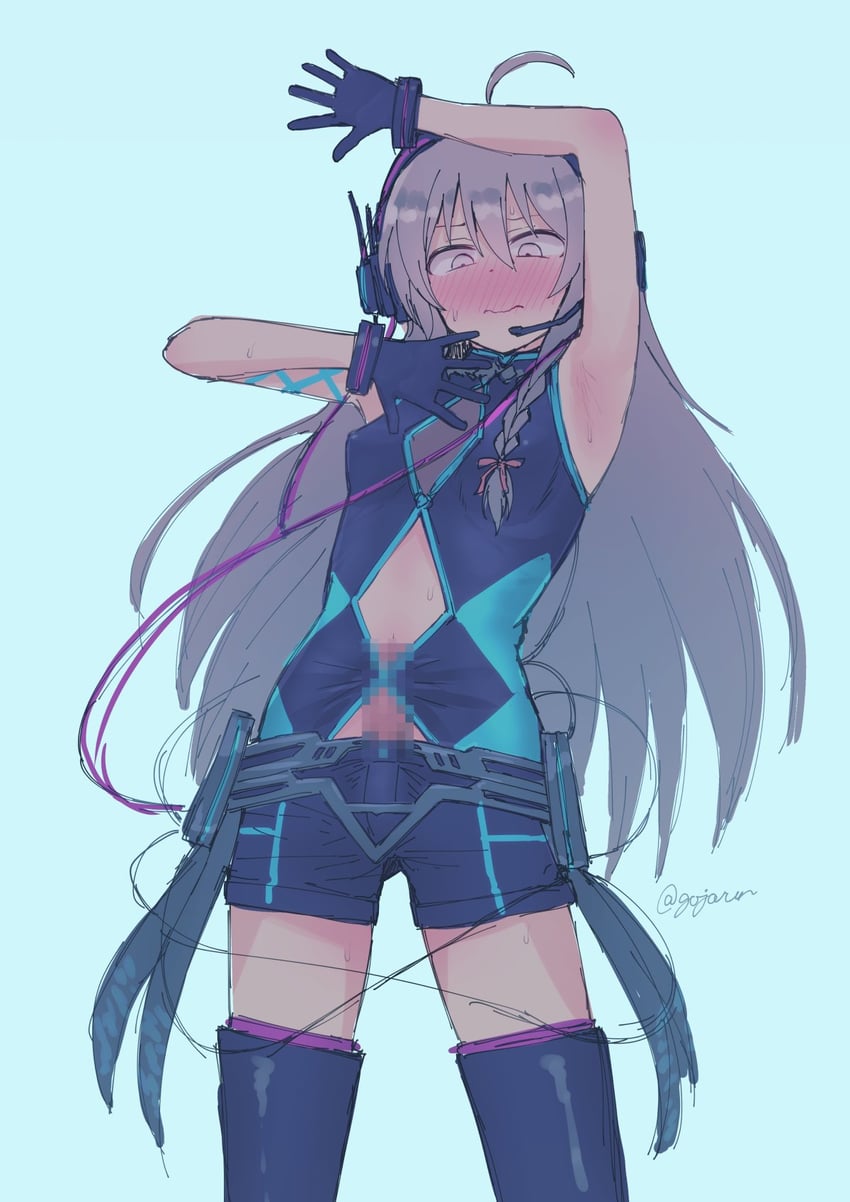 hoshi syoko (idolmaster and 1 more) drawn by gojarun