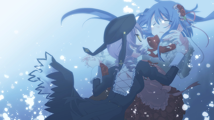 furudo erika and dlanor a. knox (mahou shoujo madoka magica and 1 more) drawn by emon11