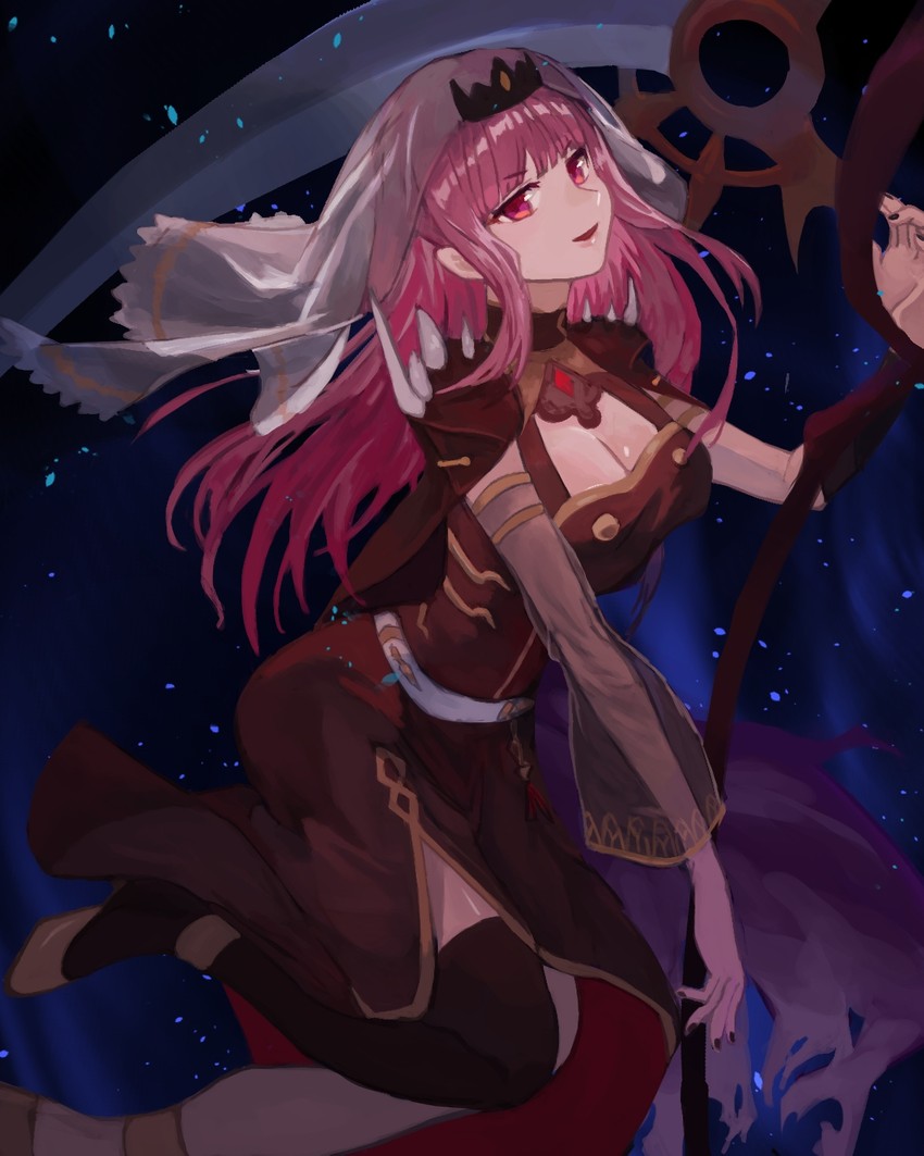 mori calliope (hololive and 1 more) drawn by kanikama_jan