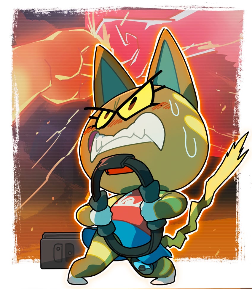 katt (animal crossing and 2 more) drawn by kopa_nishikida