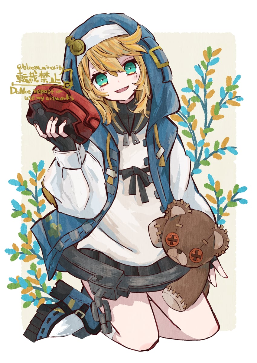 bridget (guilty gear and 1 more) drawn by bloomminority
