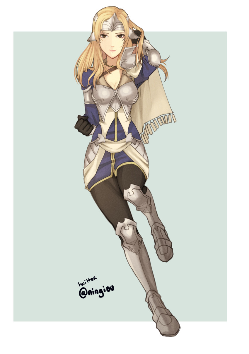 mathilda (fire emblem and 2 more) drawn by kyou_(iuciferic)