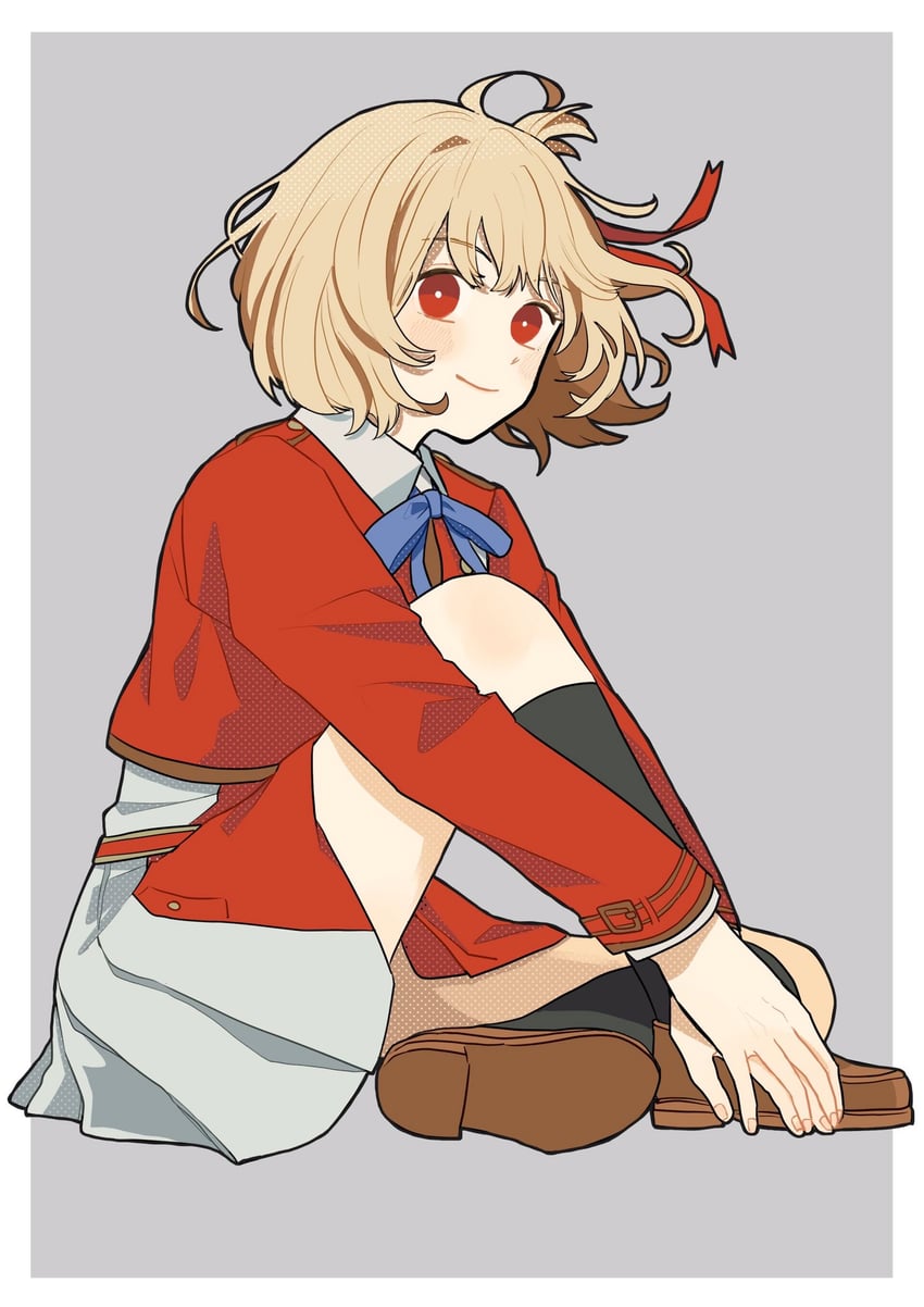 nishikigi chisato (lycoris recoil) drawn by kuro_gomaa