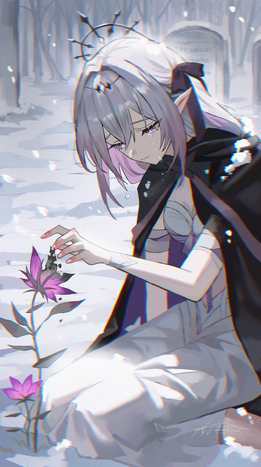 castorice (honkai and 1 more) drawn by maria_(maria_rose)