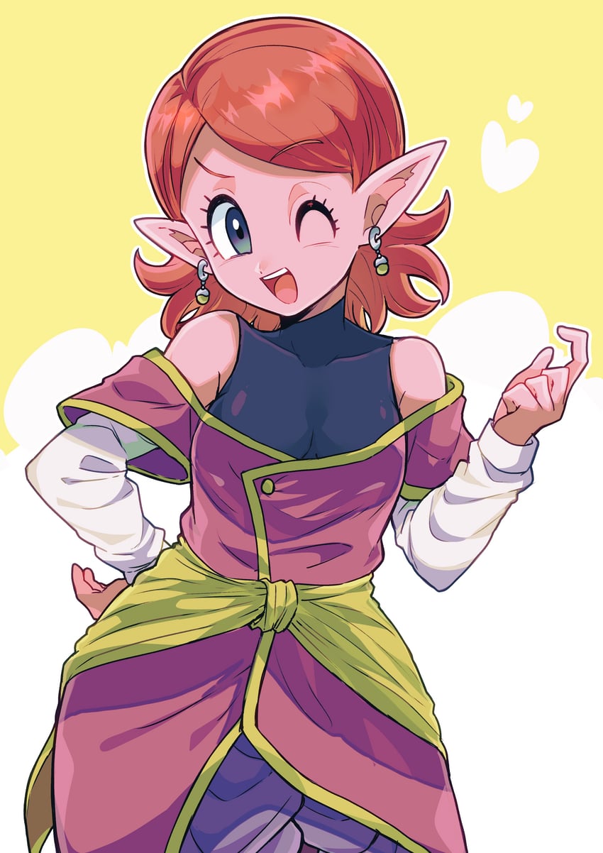 chronoa (dragon ball and 1 more) drawn by otyumamii