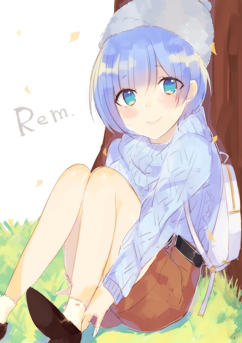 rem (re:zero kara hajimeru isekai seikatsu) drawn by shima_(simama)