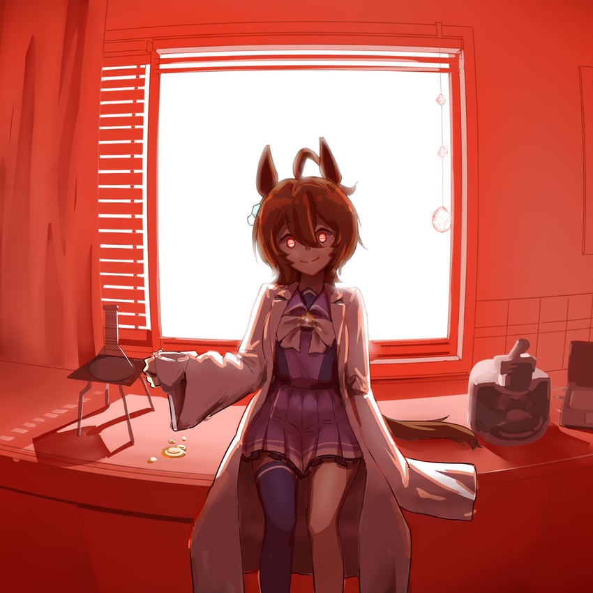 agnes tachyon (umamusume and 1 more) drawn by umenotenpura
