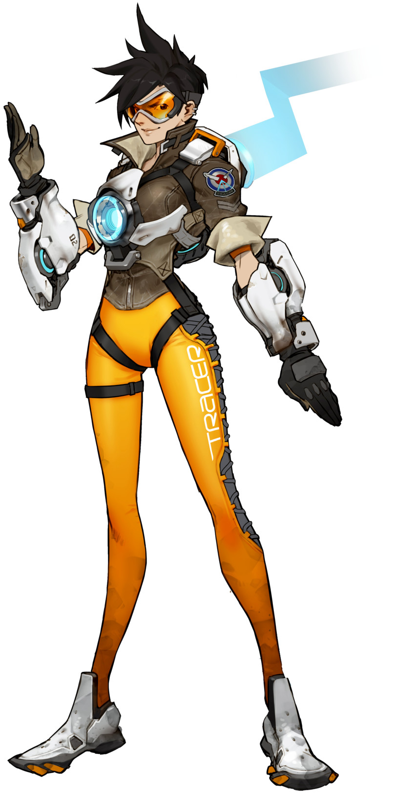 tracer (overwatch and 1 more) drawn by arnold_tsang
