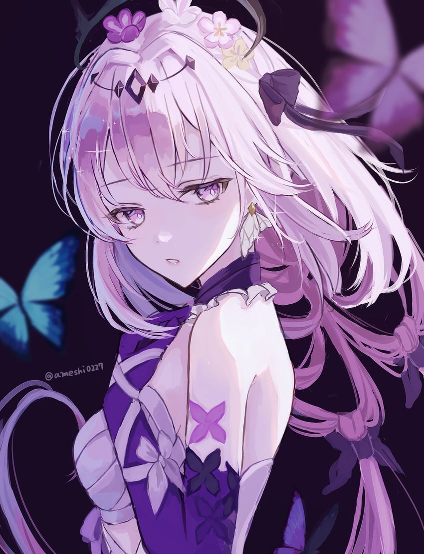 castorice (honkai and 1 more) drawn by ameshi0227