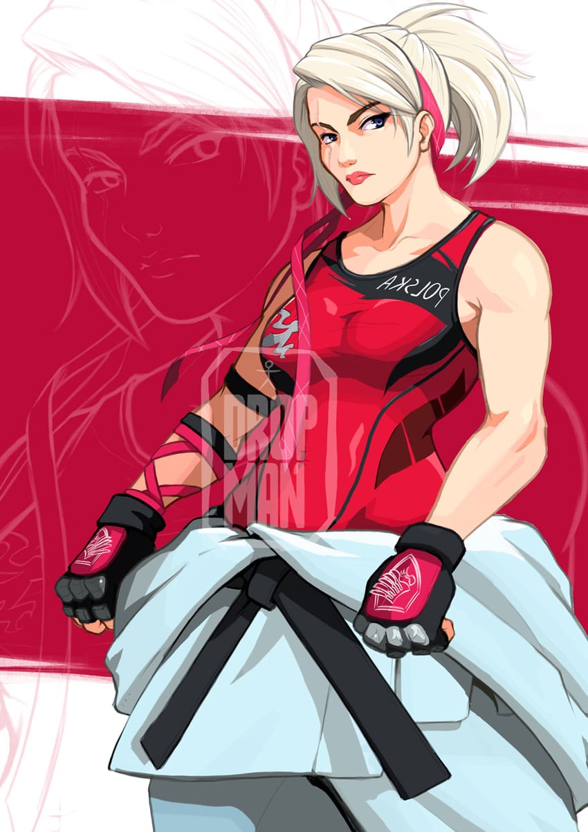lidia sobieska (tekken and 1 more) drawn by dropman