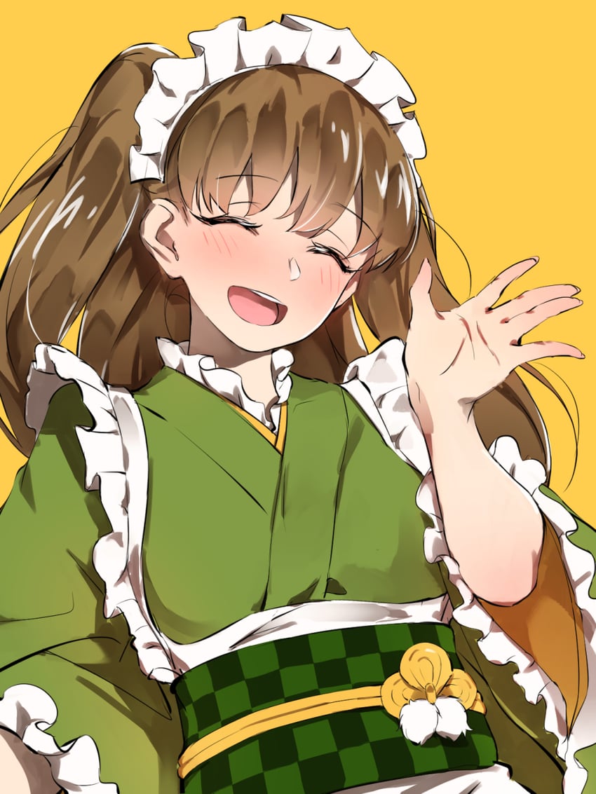 makihara shiho (idolmaster and 2 more) drawn by karan