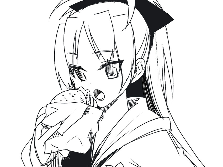 sakura kyoko (mahou shoujo madoka magica) drawn by kusano_houki
