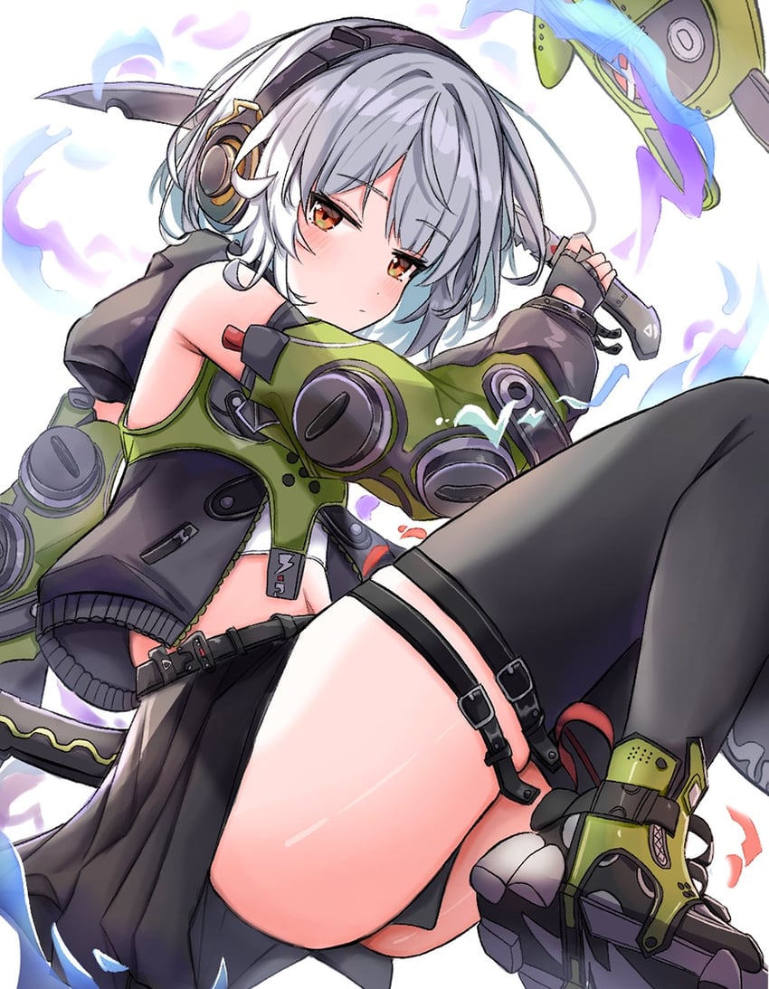 anby demara and amillion (zenless zone zero) drawn by yuzufu