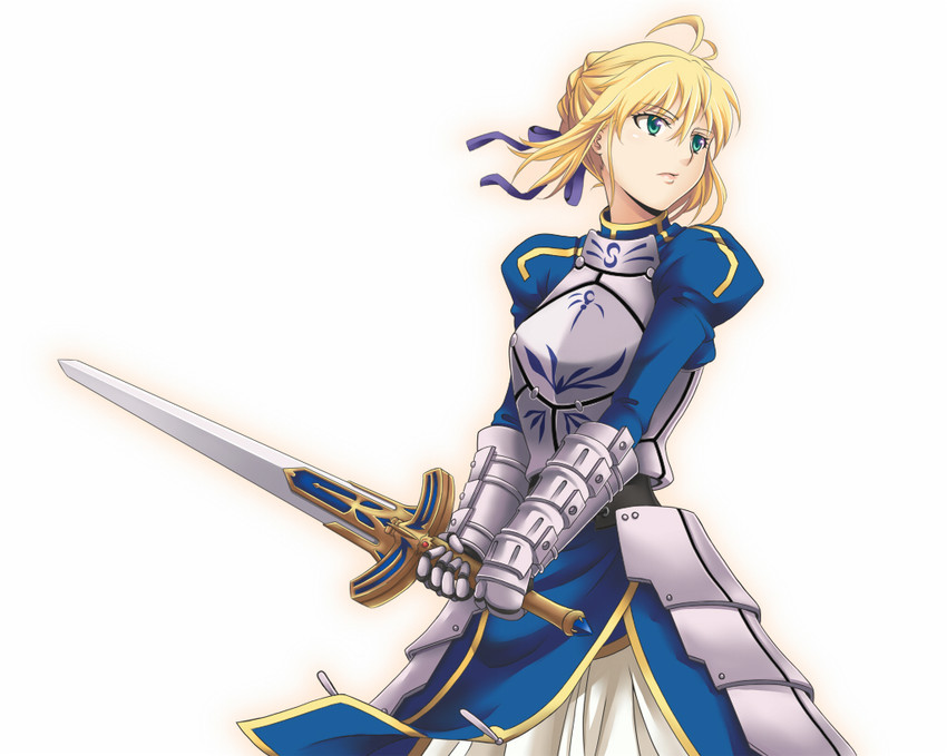 artoria pendragon and saber (fate and 1 more) drawn by seven_(11)