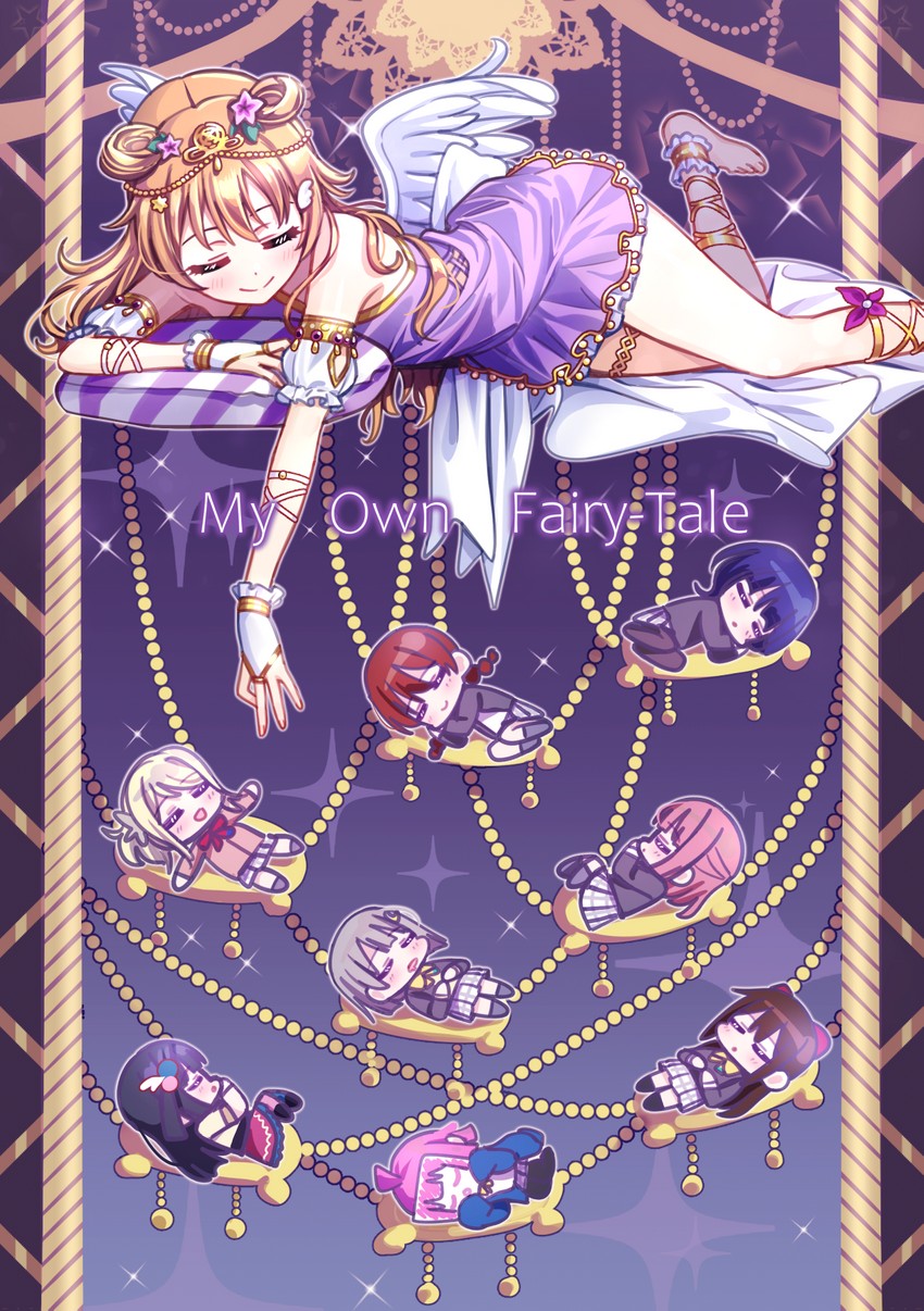 yuki setsuna, uehara ayumu, osaka shizuku, tennoji rina, nakasu kasumi, and 4 more (love live! and 2 more) drawn by deadnooodles