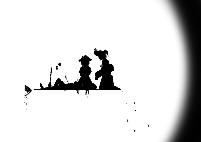 usada pekora, uruha rushia, and shiranui flare (hololive) drawn by yasagi_lapin28